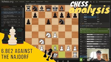 How to Play against the Najdorf Sicilian | Positional Approach 6.Be2 e5
