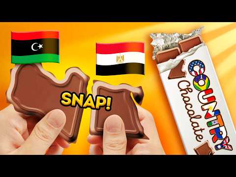 Countries, but it's Chocolate Bar🍫