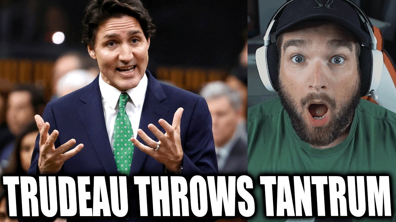 Trudeau Ranting Trudeau Throws MASSIVE TANTRUM - YouTube
