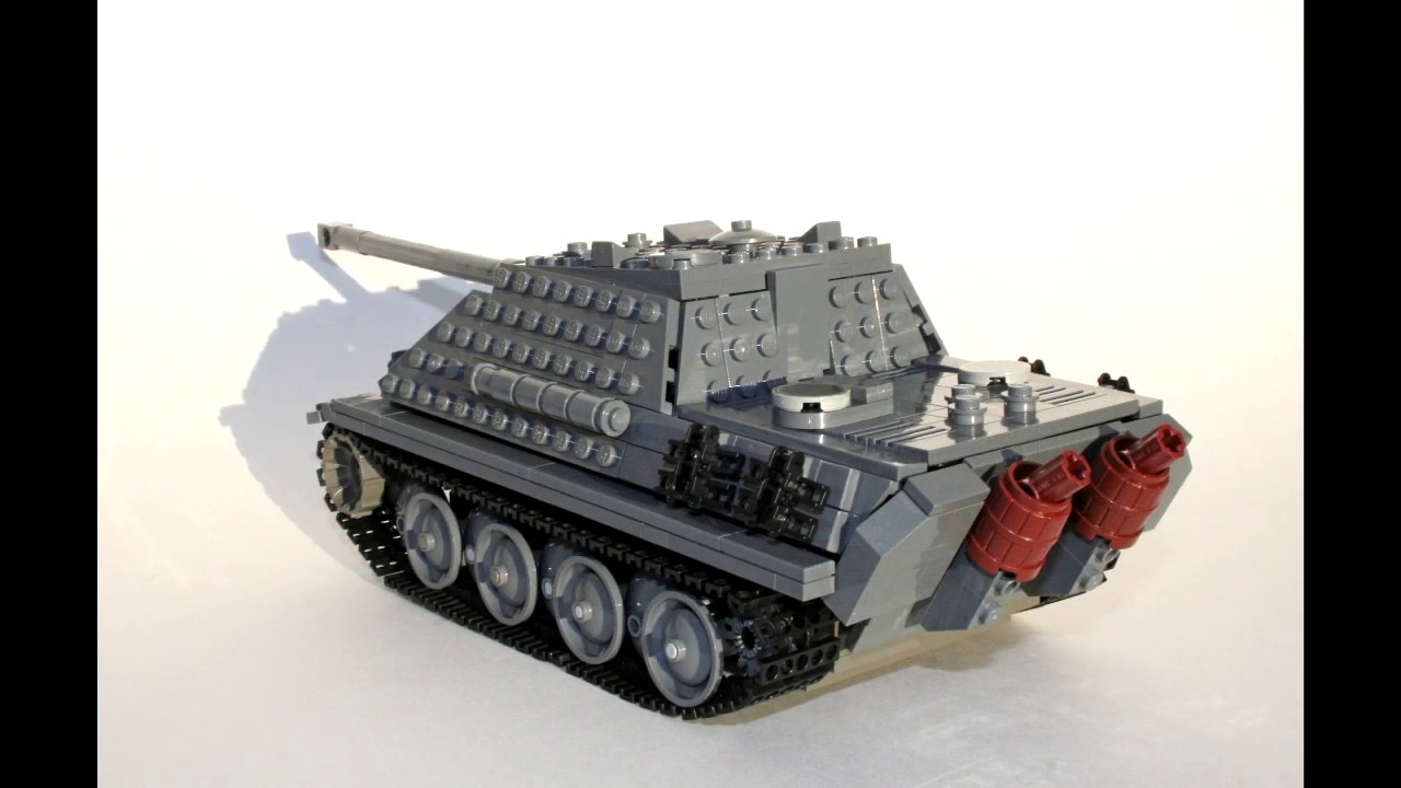 lego technic moc 0827 Jagdpanther - YouTube