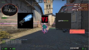 CS:GO HVH | ZAPPED.CC VS GAMESENSE (SKEET.CC!!) HvH Cheats??? | NON PRIME (FREE) Cheating (2019!)