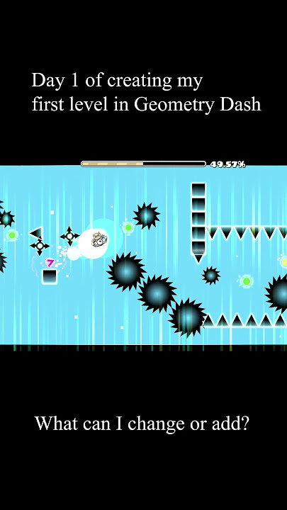 Started My Geometry Dash Layout Using 'I Love You' by xxs4gexx 💖 | GD WIP