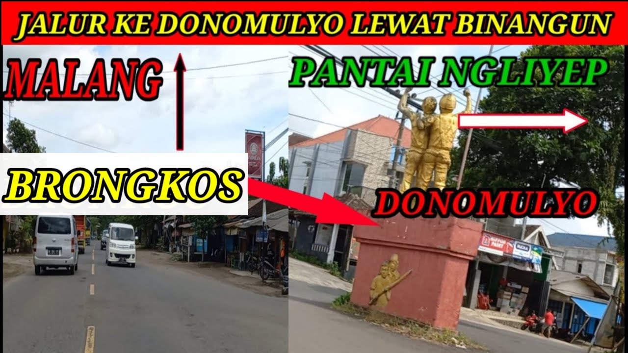 Perjalanan ke Donomulyo Malang Lewat Pabrik Tebu Rejoso Wates Binangun