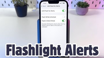 How to Enable or Disable Flashlight Notifications on iPhone 16e