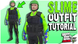 GTA 5 Online Green Tryhard Black Body Armor Outfit Tutorial Clothing GTA 5 Glitches