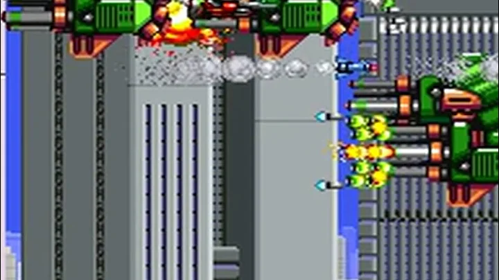 Air Buster: Trouble Specialty Raid Unit (Kaneko 1990)  Attract Mode 60fps