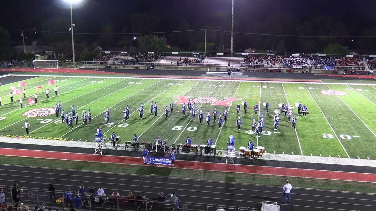 4K wide] Xenia HS Buccaneer Band - Halftime USA 2025