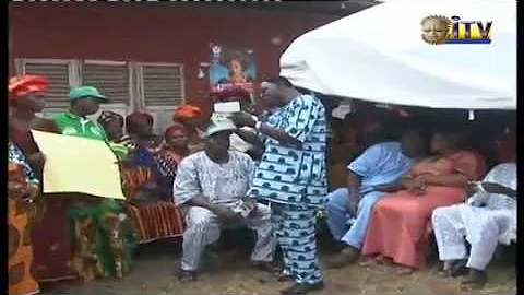 Crowd Of Supporters In Ovia North East Assures Barr. Omosede Igbinedion Of Their Votes