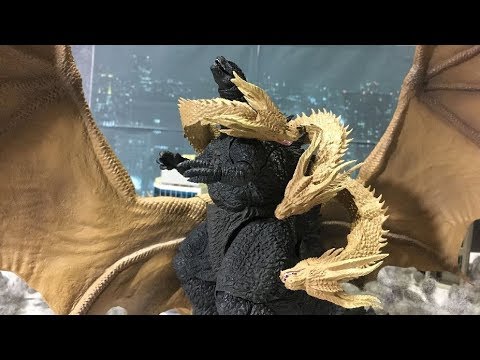 Godzilla 2019 All Part ゴジラキングオブモンスターズ総集編！モンスターアーツ  レビュー！キングギドラS.H.MonsterArts review Ghidorah ゴジラ哥斯拉