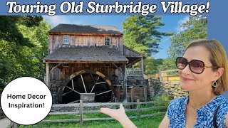 Exploring Sturbridge Village: Historic Home Decor Inspiration & Primitive Style Ideas
