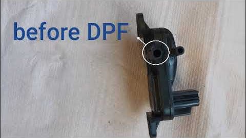 correct way for ford differential pressure sensor hose connections