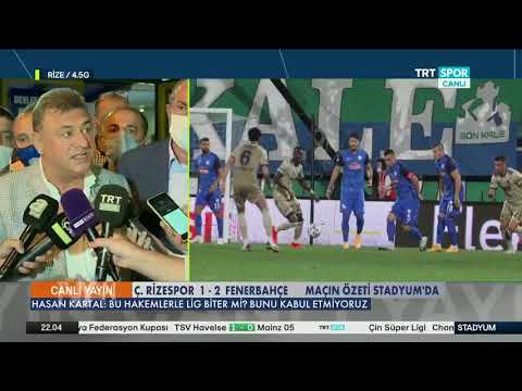 Çaykur Rizespor Başkanı Hasan Kartal'dan sert açıklamalar: Arda Kardeşler bir daha maç yönetmesin