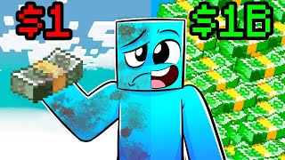 Fui de Pobre a Rico en Minecraft!