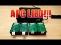 APC LIED!!! You can fit a bigger battery