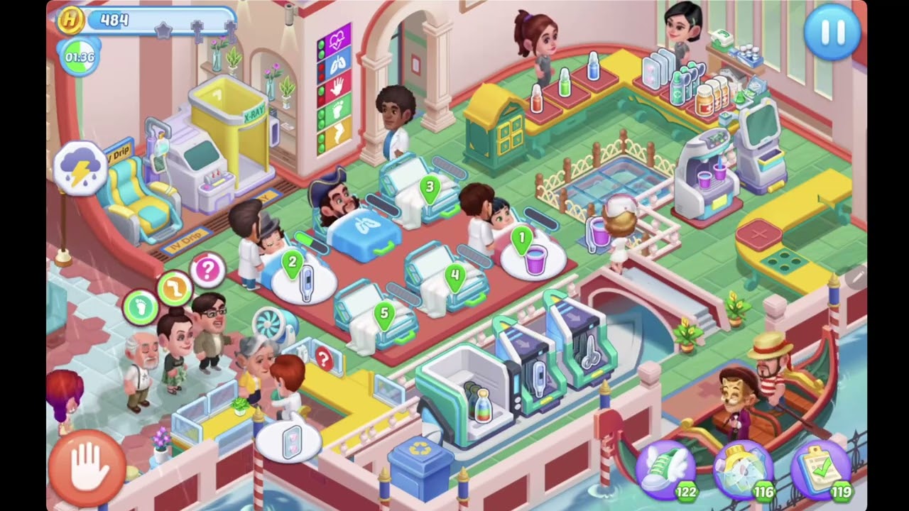 Crazy Hospital Doctor Dash Level 444 💉🩺🚑 ➖ Venice ➖ FULL STORY ➖ CaroGamesNL