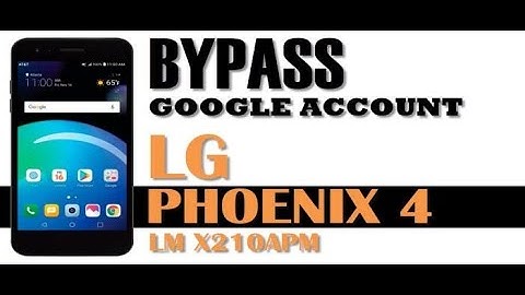 Bypass frp LG PHOENIX 4 (LM X210APM) Android
