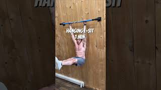 Crunches build abs that look good. Hanging core work builds abs that actually work. #calisthenics