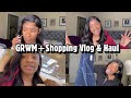 GRWM To go To the Mall + Shopping VLOG &amp; Haul