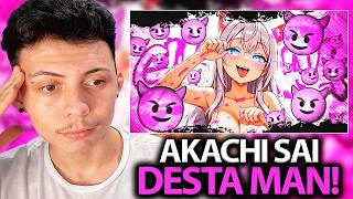 REACT GATINHA ( ͡° ͜ʖ ͡°) - ZUEIRA ANIME ( Akachi BR )