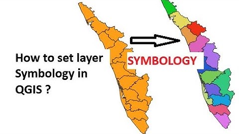How to set layer Symbology in QGIS | QGIS | Symbology | #qgis #gis  #map #kerala