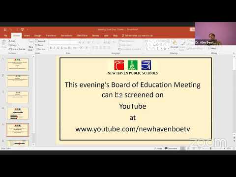 New Haven Board of Education Regular Board Meeting