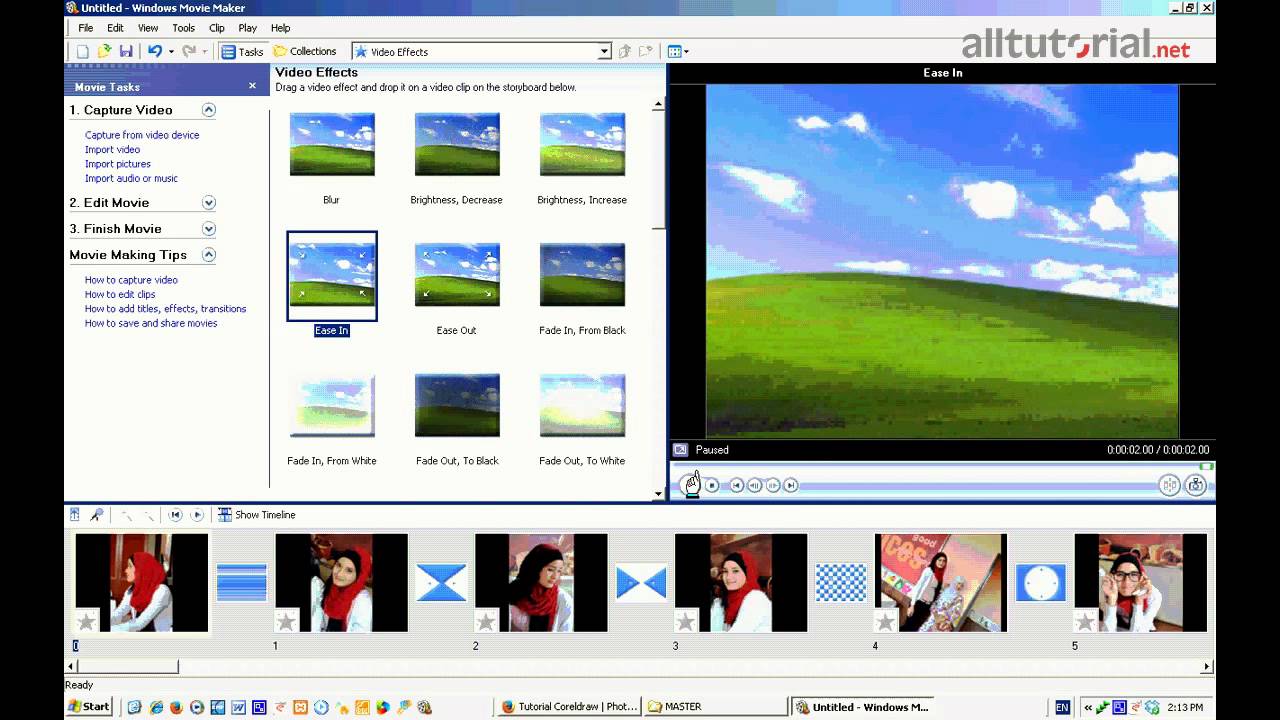 Cara membuat video dari foto dengan windows movie maker 