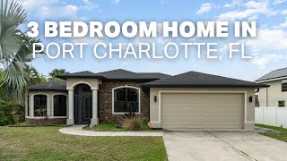 PRICED TO SELL! 3 Bedroom, 2 Bathroom, 2-Car Garage in Port Charlotte Section 15 🌟