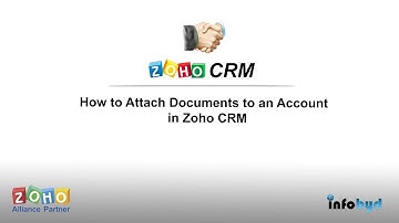 How to Attach Documents to Accounts in Zoho CRM