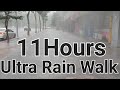 Super selection of walking in the rain bomb sound for sleep help insomnia tinnitus