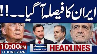 Iran-US Talks in Switzerland |Iran Protest Over Trump's Statement | 10 PM News Headlines | Samaa TV