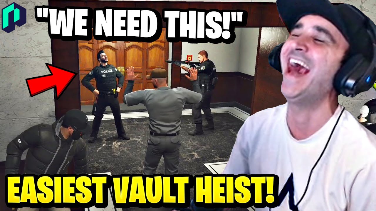 Summit1g Hits 320k Vault Heist against 