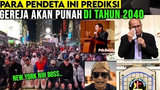 Gempar🔥Para Pendeta Prediksi Greja Akan Punah di 2040