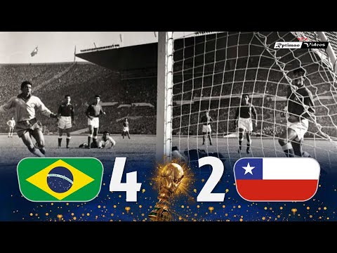 Brasil 4 x 2 Chile (Garrincha's show) ○ 1962 World Cup