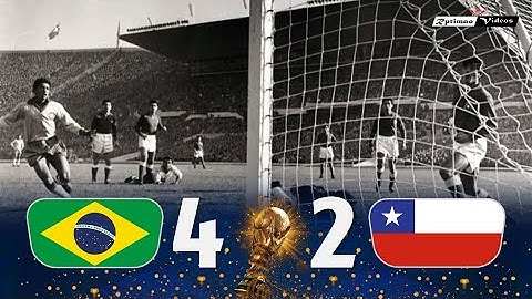 Brasil 4 x 2 Chile (Garrincha's show) ● 1962 World Cup Semifinal Extended Goals & Highlights HD