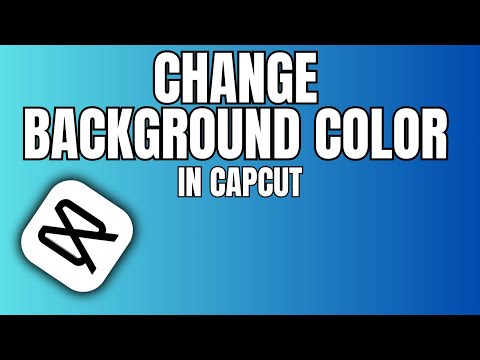 How to Add a Solid Colored Background in CapCut PC