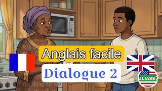 PARLER ANGLAIS AU QUOTIDIEN 🇬🇧 | CONVERSATION FACILE | dialogue 2 | anglais facile avec iliass   screenshot 3