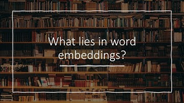 Visualize Embeddings