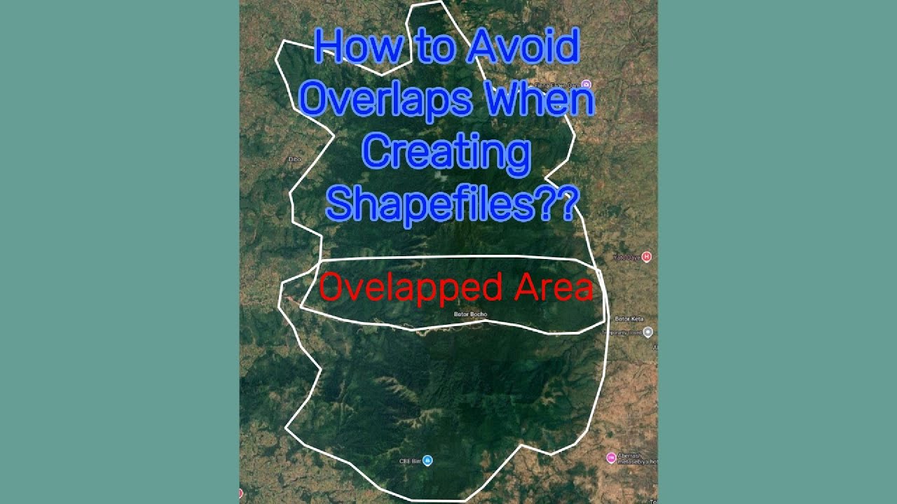 How to avoid overlaps when creating new shape files?(Easily in QGIS ...