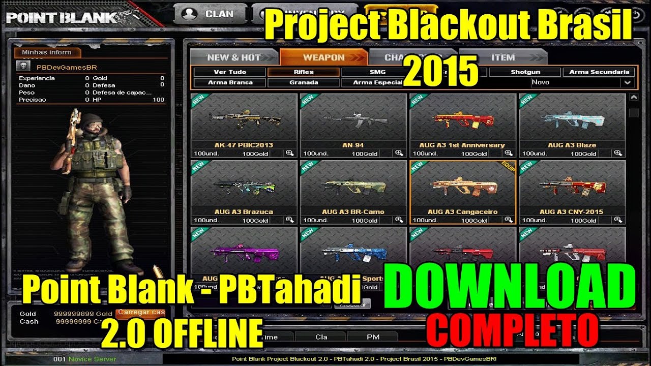 Point Blank - PBTahadi 2.0 OFFLINE | DOWNLOAD COMPLETO l ᵀᴴᴱ ...