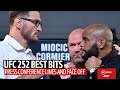 Best bits and face off between Miocic and Cormier from the UFC 252  press conference