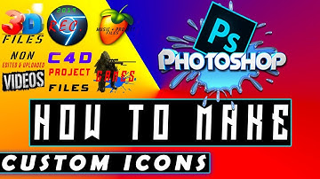 How to Create ICONS for Computer | How to Create ico Files with Photoshop @mvs