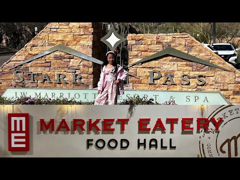 STAYCATION IN TUCSON: JW MARRIOTT STARR PASS, OUTLET & HMART FOOD COURT