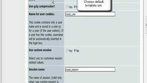Xoops | How To Configure General Settings Of Frontpage