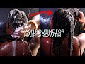 MY UPDATED WASH ROUTINE |MINI BRAIDS FOR HAIR GROWTH