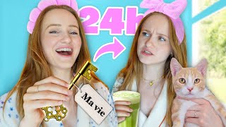 24H DANS LA VIE DE MA SOEUR JUMELLE (on échange de vie !)