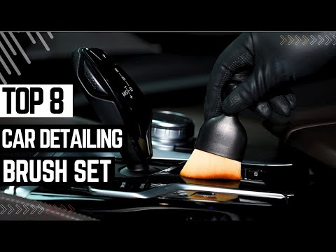 Auto Detailing Brush Kit