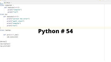 Python # 54 Iterators and Generators