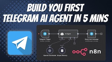 Build your first Telegram AI Agent with GPT-5 in 5 Minutes 🚀 (n8n Tutorial)