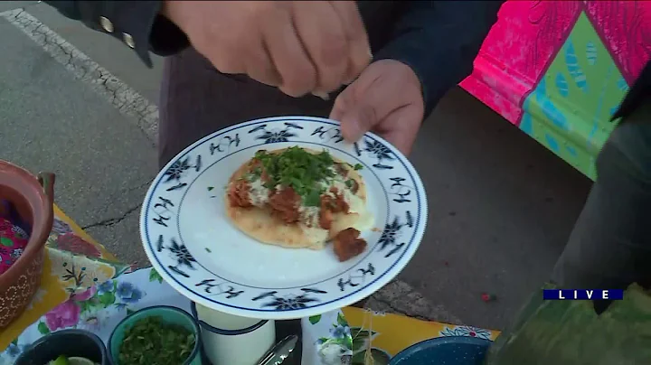 Tacos at Cinco on the Street Festival
