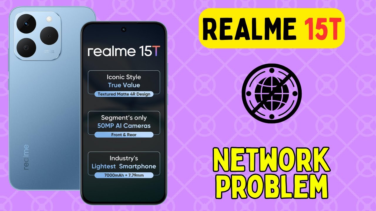 Как исправить проблемы с сетью на Realme 15T